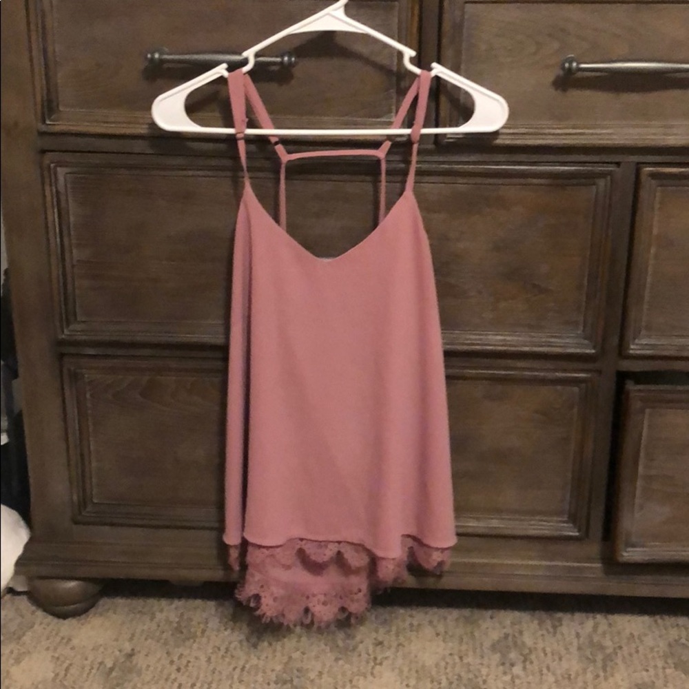 Mauve tank top